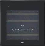 Встраиваемый винный холодильник Korting KFW 604 DB GN Встраиваемый винный холодильник Korting KFW 604 DB GN