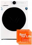Фронтальная стиральная машина Midea MF200W90WBS Steam Фронтальная стиральная машина Midea MF200W90WBS Steam