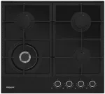Варочная панель из закаленного стекла Hotpoint-Ariston HGS 62F/BK